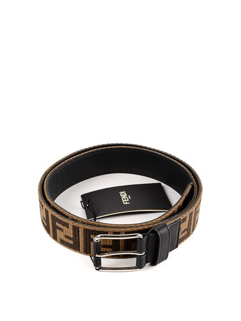 fendi double f belt 110 125|Men's Designer Belts in Leather, Fabric, Metal .